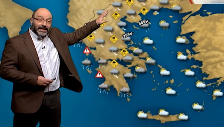 «Θέλει μεγάλη προσοχή»! Ο Σάκης Αρναούτογλου προειδοποιεί για τη νέα επιδείνωση του καιρού (βίντεο)